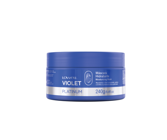 Mascarilla Lowell Violet Platinum 240g